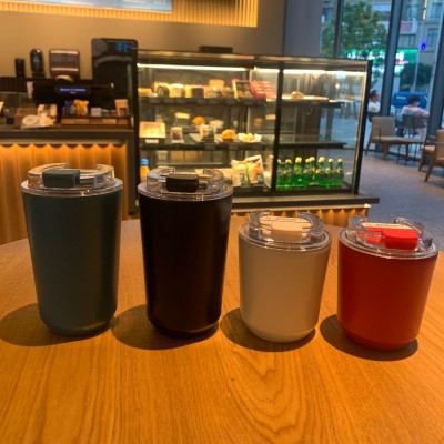 简约304不锈钢咖啡保温杯高颜值小水杯办公车载随行杯迷你保温杯图3