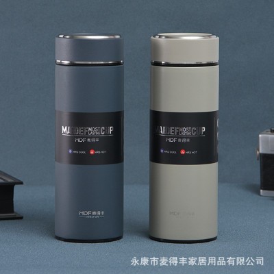 永康厂家直供304不锈钢高颜值水杯便携商务户外随行茶水杯保温杯图2