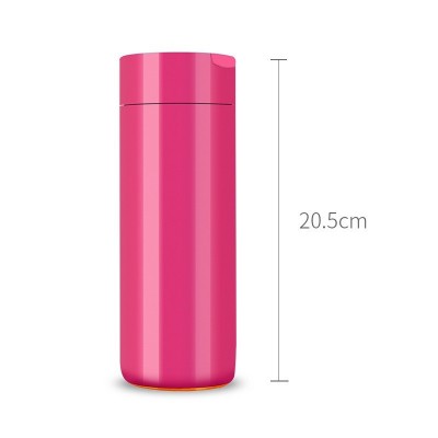 新款不倒杯 吸盘304双层不锈钢保温杯创意商务礼品直升杯杯刻字图2