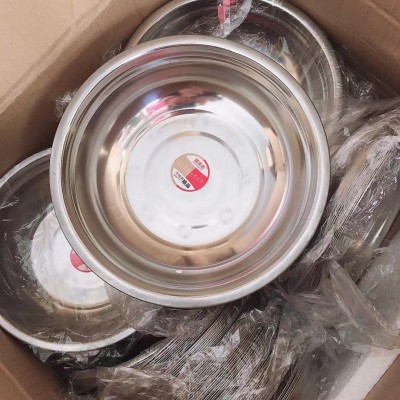 不锈钢碗大号不锈钢汤碗汤盆两元店货源日用百货批发加厚型货源图3