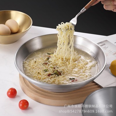 304不锈钢碗拉面碗饭泡面大碗酸奶碗面馆螺蛳粉杀猪粉大汤面碗图4