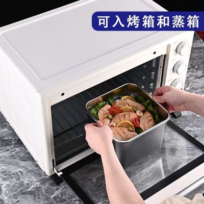 不锈钢保鲜盒微真空食品级家用冰箱食材收纳盒密封盒袋盖冷冻保鲜图4