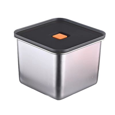 不锈钢保鲜盒微真空食品级家用冰箱食材收纳盒密封盒袋盖冷冻保鲜图5