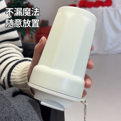 咖啡保温杯316不锈钢大容量女生高颜值随行杯八角杯学生便携水杯图3