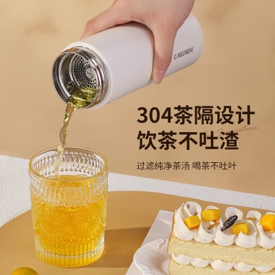 高颜值316不锈钢保温杯男士女韩版简约高档泡茶杯子便携车载批发图3