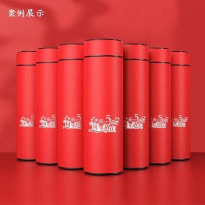 智能304不锈钢真空保温杯印logo测温水杯定 制开业活动商务礼品杯图3