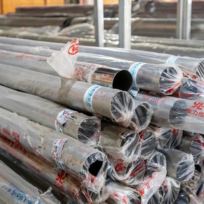 304不锈钢装饰管现货316L光亮圆管不锈钢建筑楼梯扶手管抛光管图4