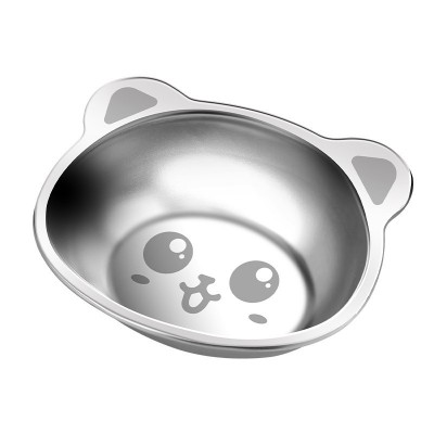 食品级316不锈钢碗儿童专用吃饭碗宝宝辅食小碗防摔餐具婴儿餐盘图5