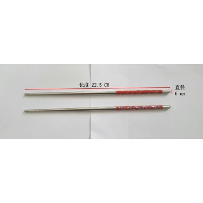 五双装不锈钢牡丹花筷子_欣之悦红花筷系列