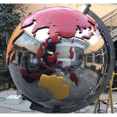 不锈钢地球仪
