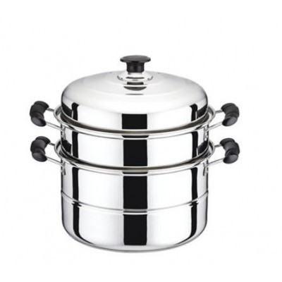 二层多用蒸锅(单底钢盖）图5
