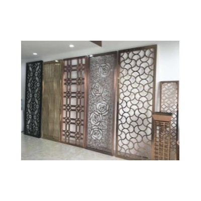 花格不锈钢屏风图4
