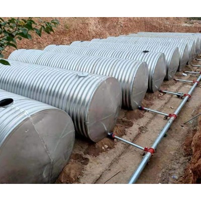 不锈钢地埋式波纹水罐图4